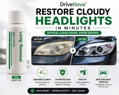Headlight Restoration Liquid – Restore Cloudy Headlights in Minutes